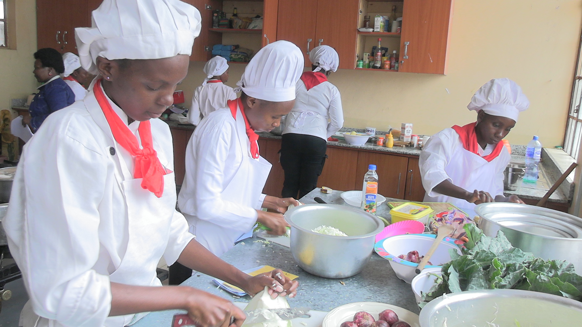 Students engaged in campus activities
